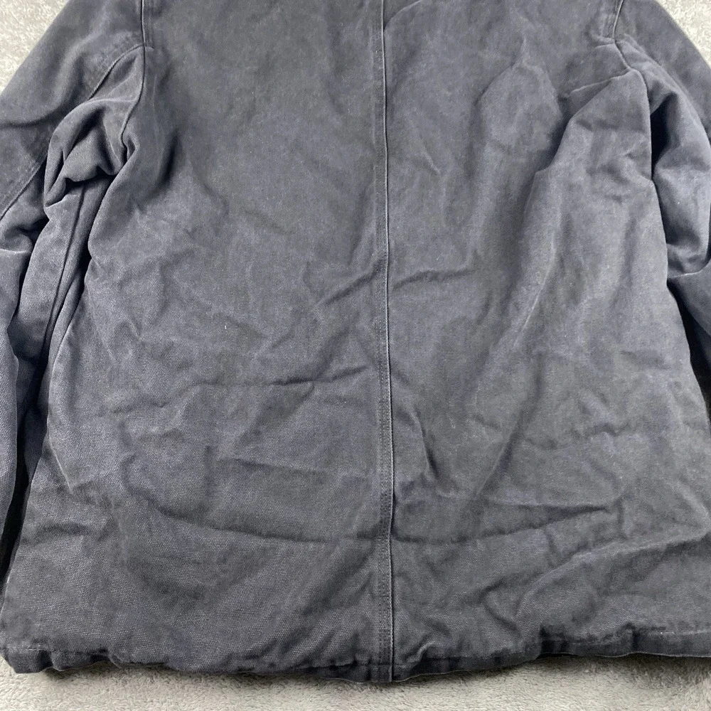 Levis Thick Coat‎ Full Zip Mens Large Black Long Sleeve